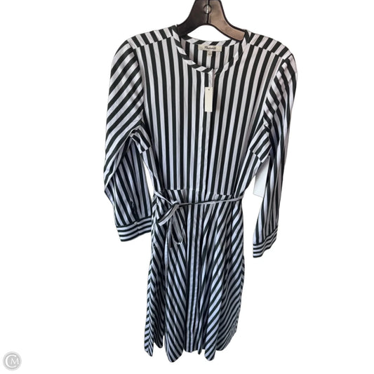 Dress Casual Maxi By Madewell In Green & White, Size: Xs