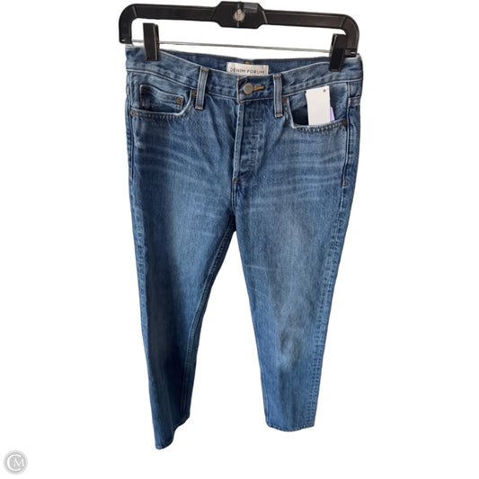 Jeans Straight By Cmb In Blue Denim, Size: 0