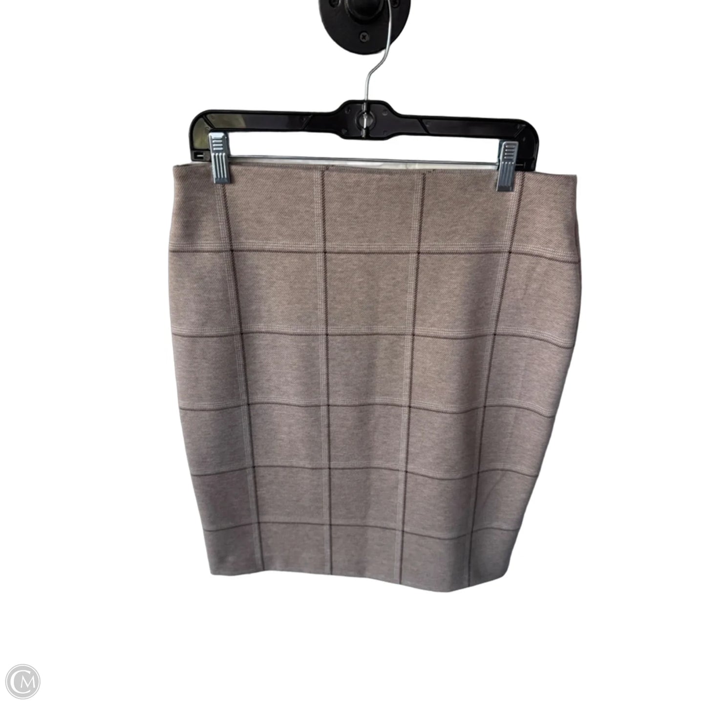 Skirt Midi By Ann Taylor In Brown & Tan, Size: 8