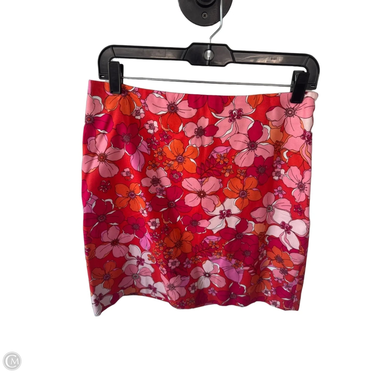 Skirt Mini & Short By Talbots In Orange & Pink, Size: 6p