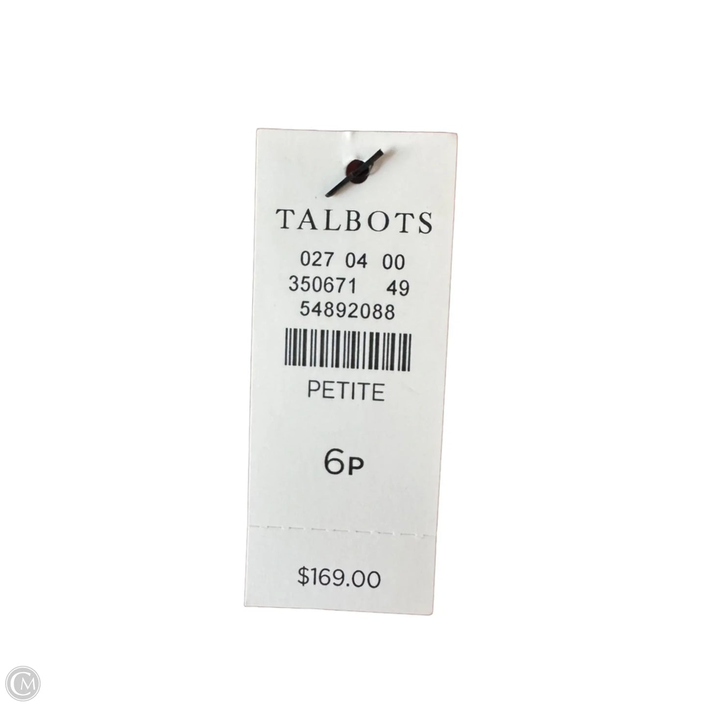 Blazer By Talbots In Purple & White, Size: Sp