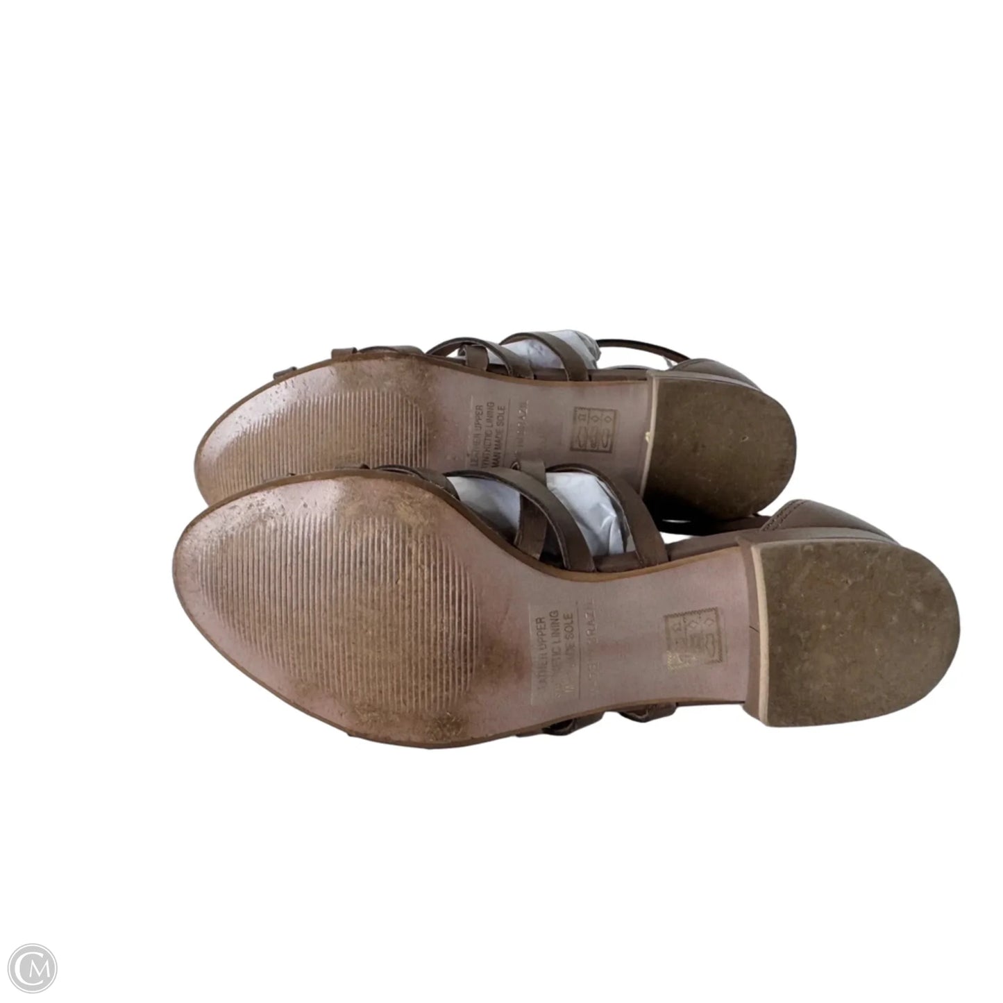 Sandals Flats By Cmc In Brown, Size: 5