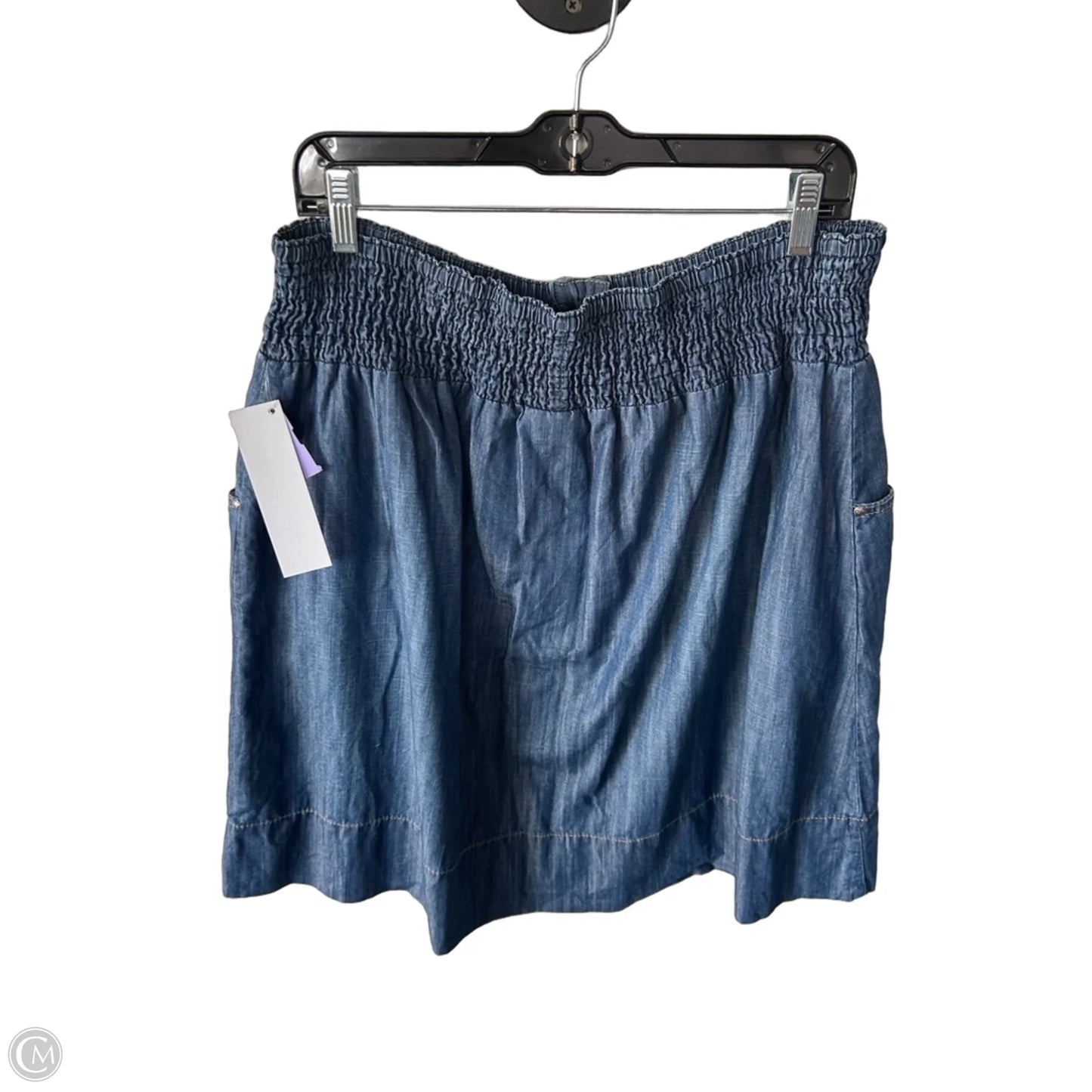 Skirt Mini & Short By Lane Bryant In Blue Denim, Size: 14