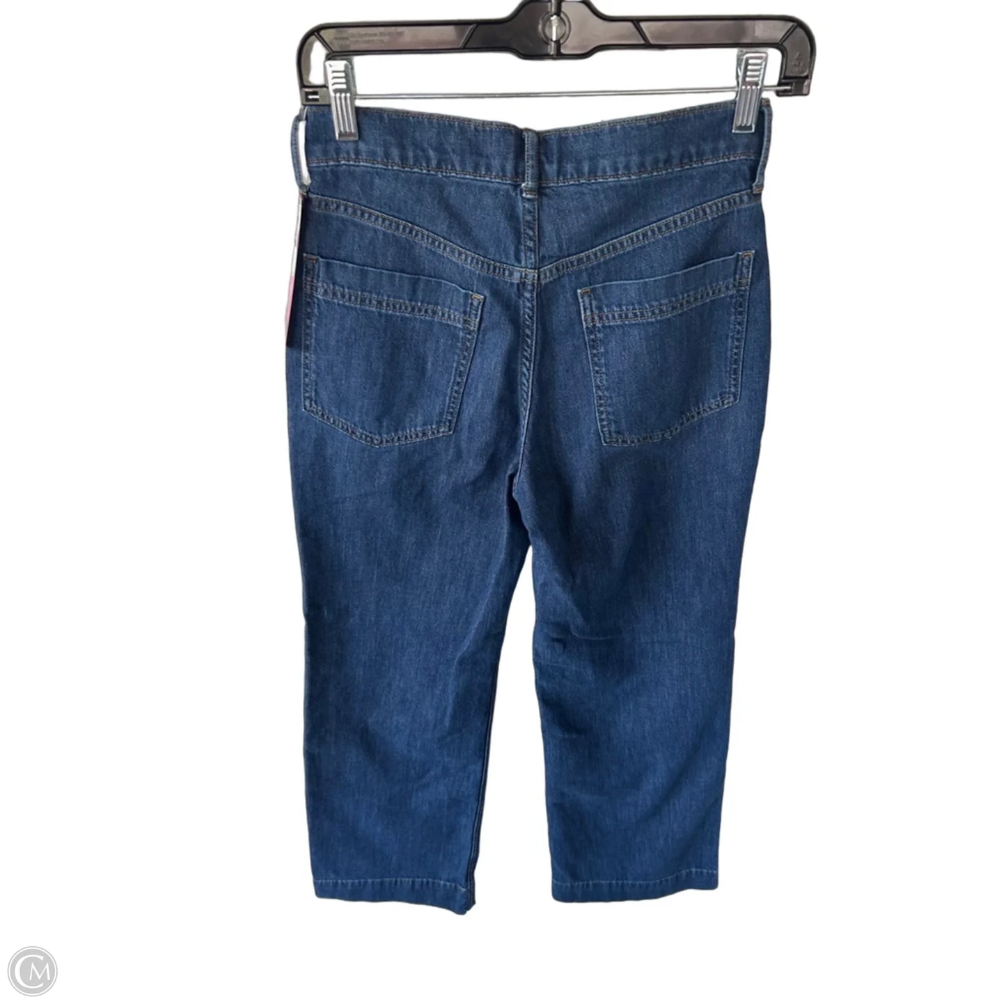 Jeans Flared By J. Crew In Blue Denim, Size: 0