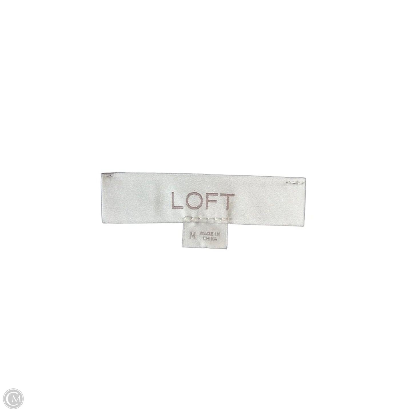 Sweater By Loft In Blue & Orange, Size: M