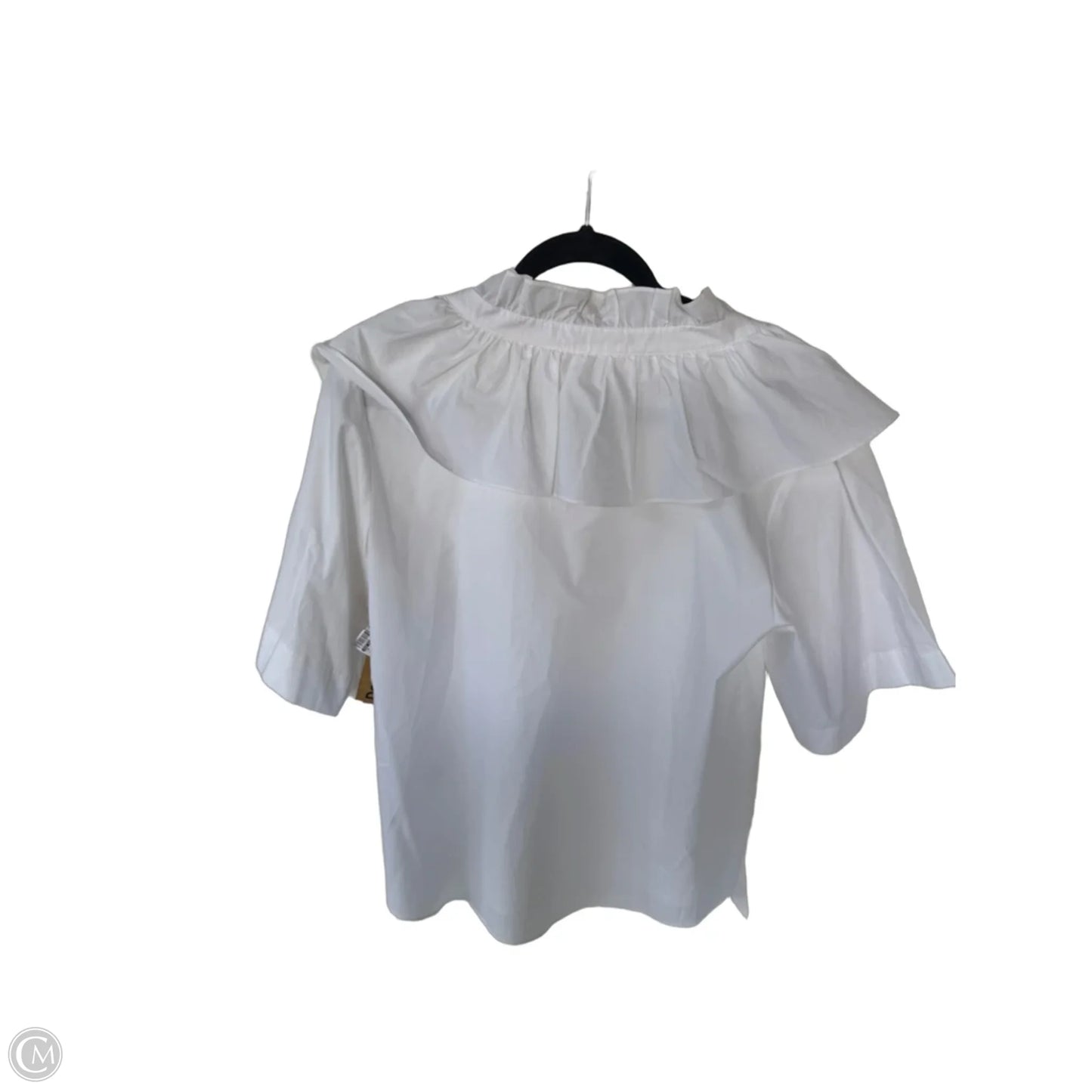 Top Short Sleeve Designer By See By Chloe In White, Size: M