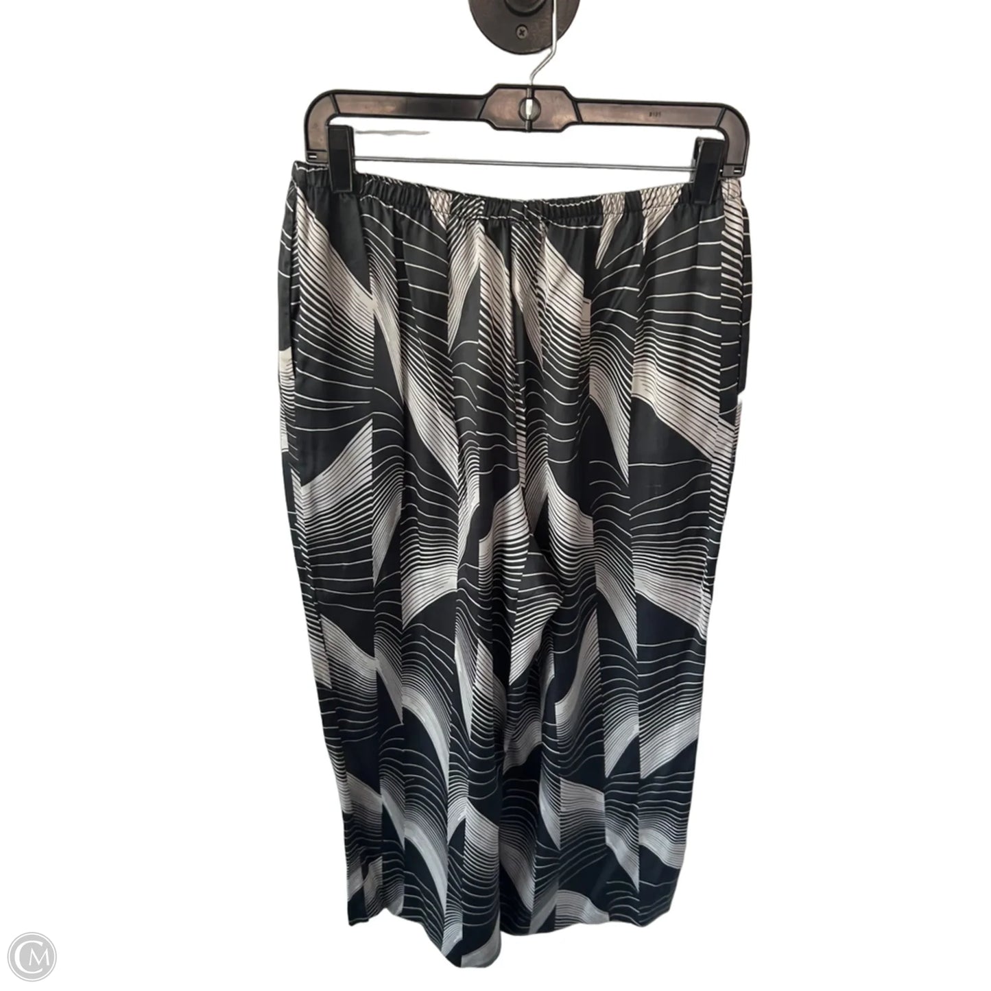 Pants Wide Leg By Nordstrom In Grey & White, Size: 8