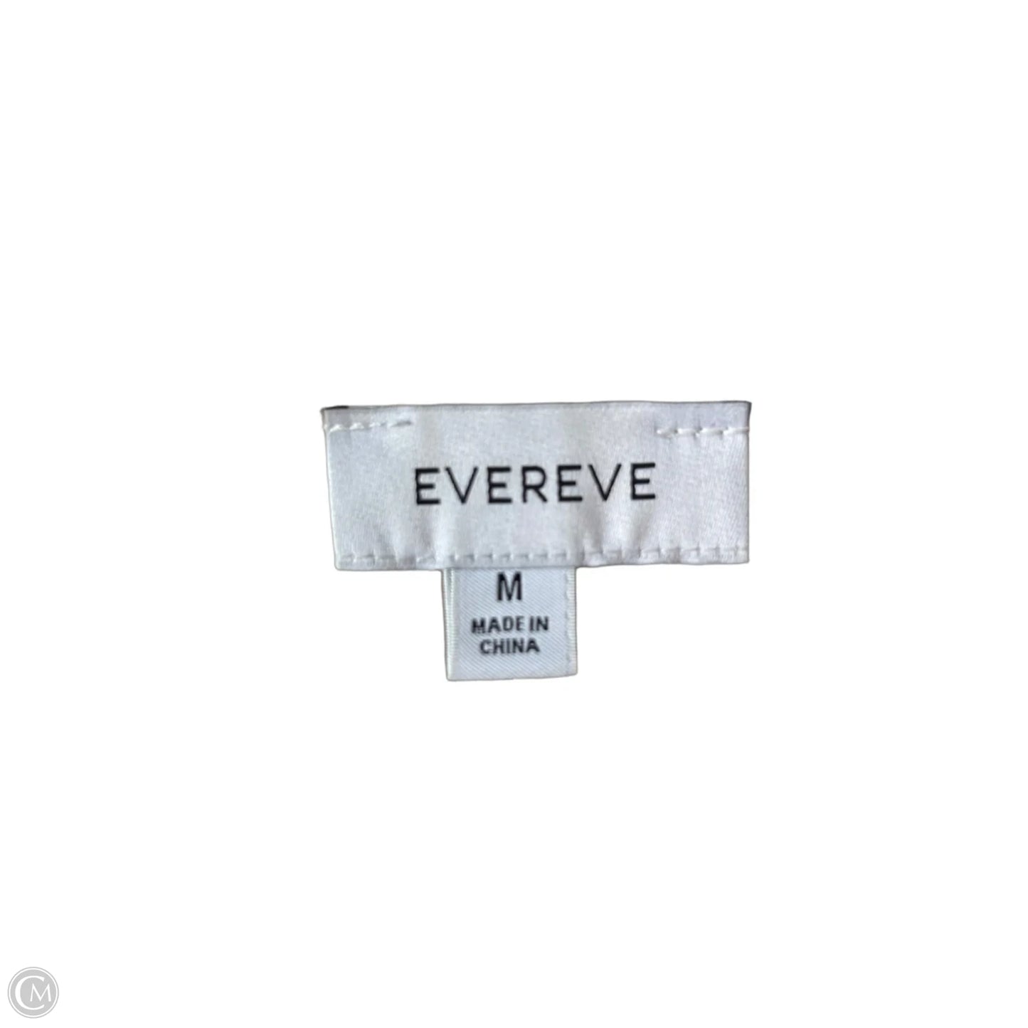 Top 3/4 Sleeve By Evereve In Cream, Size: M