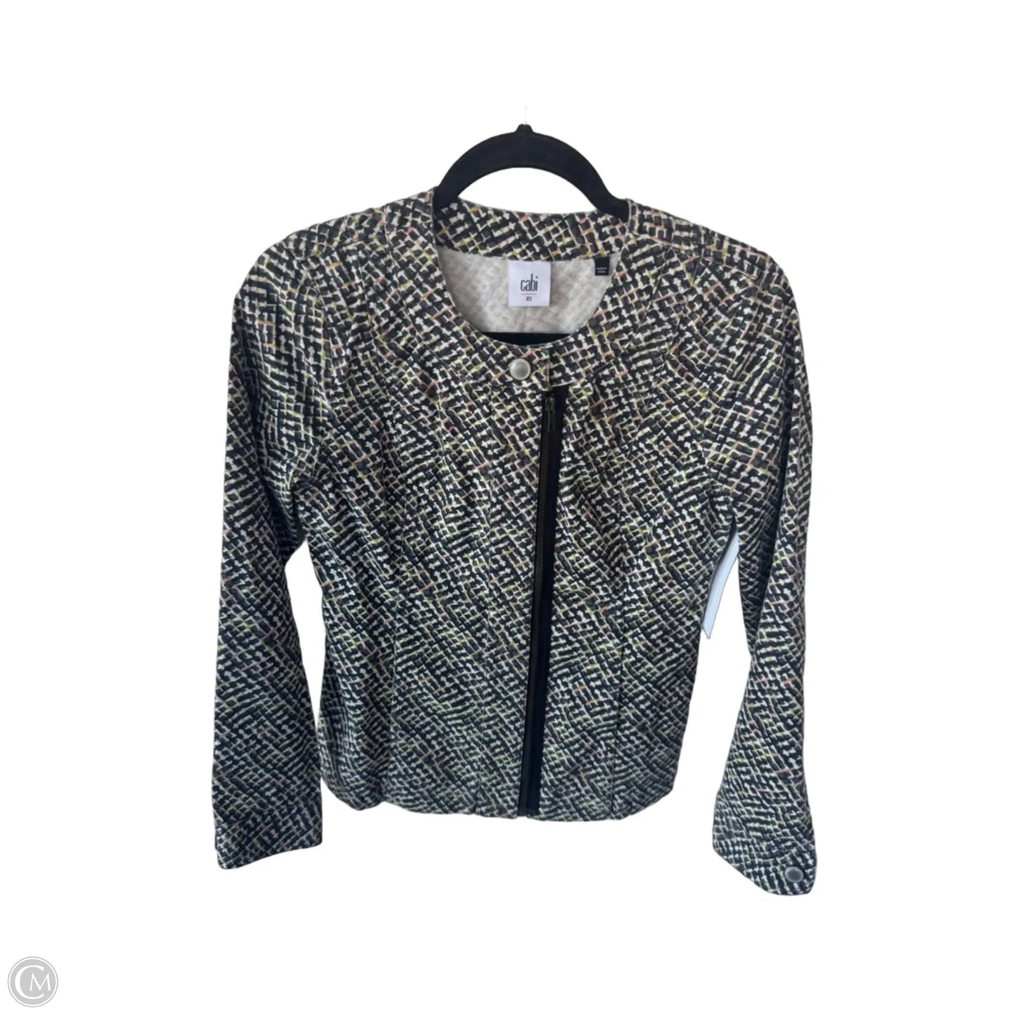 Jacket Other By Cabi In Black & White, Size: Xs
