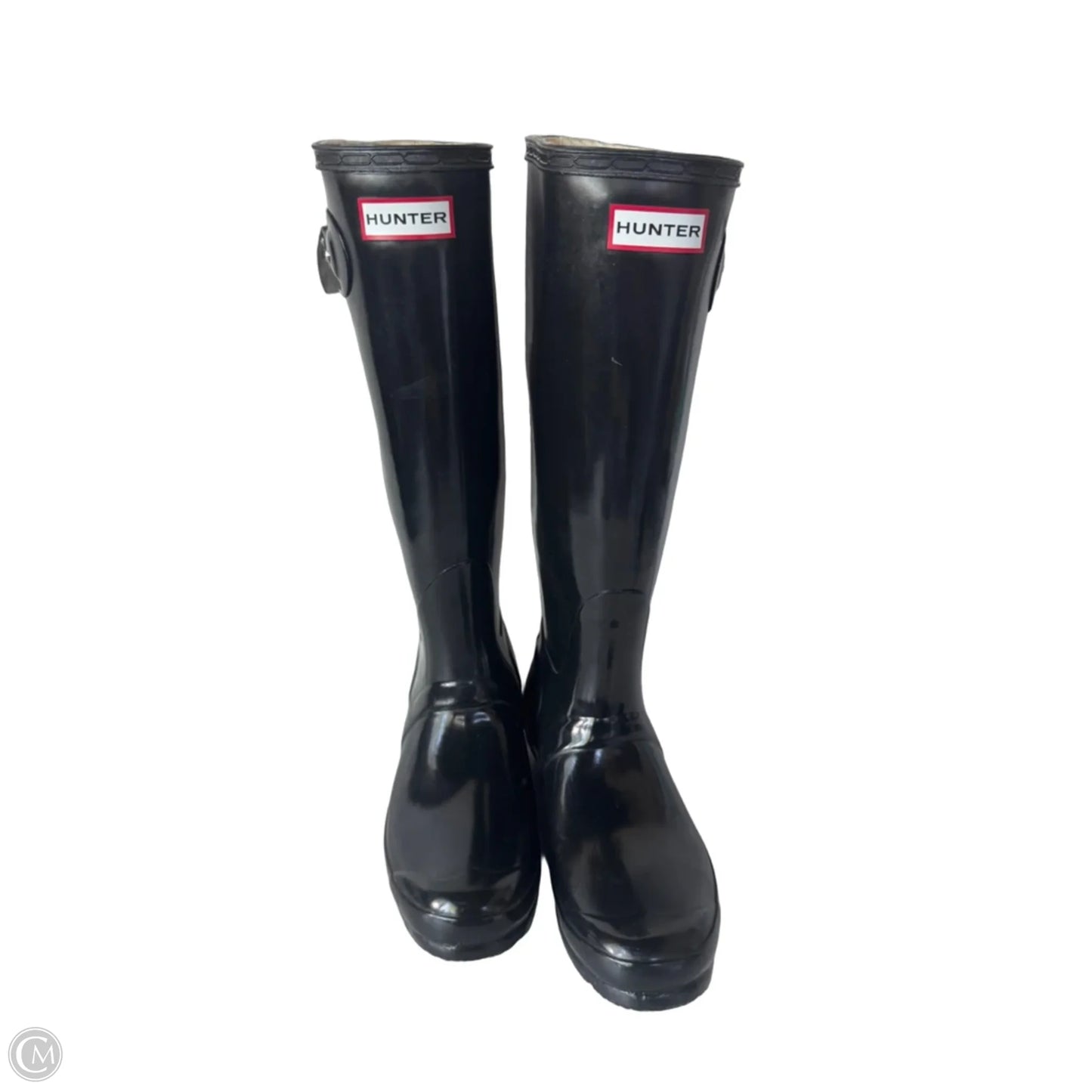Boots Rain By Hunter In Black, Size: 7