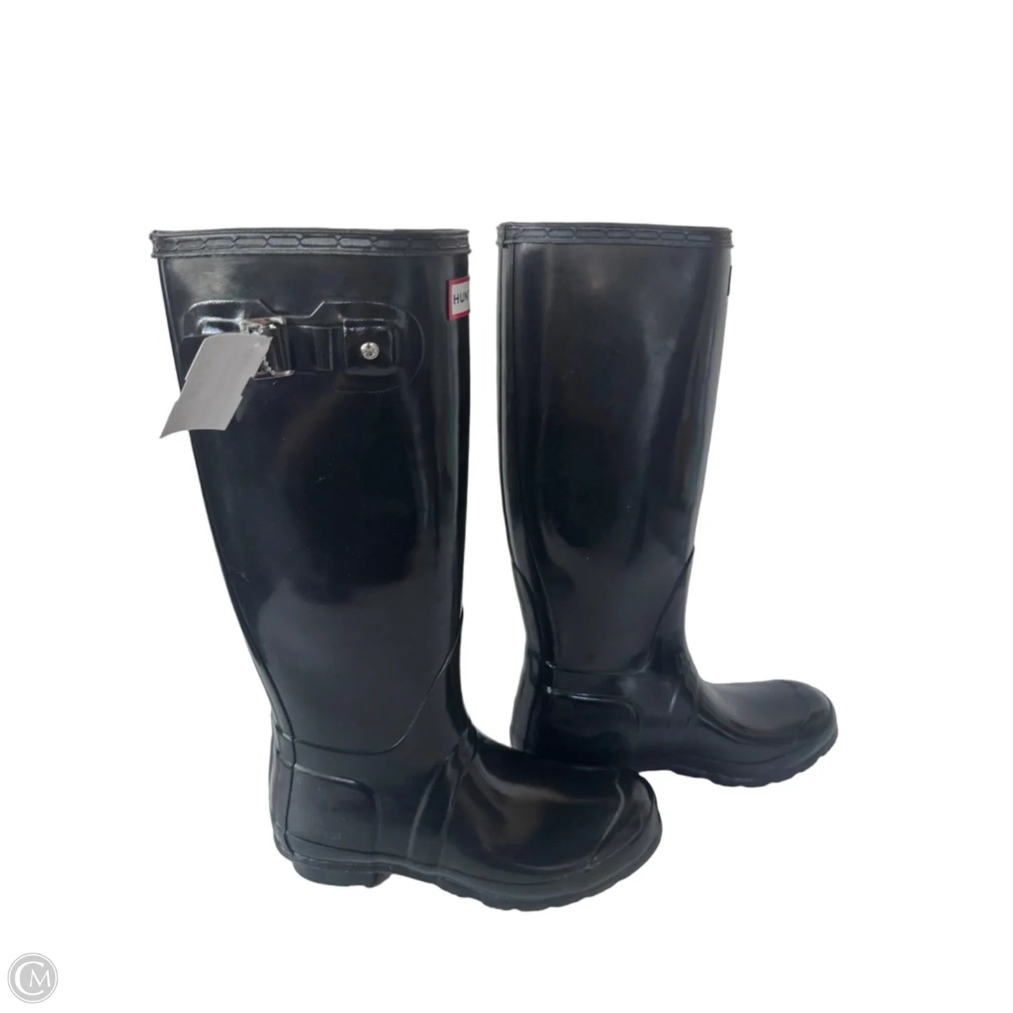 Boots Rain By Hunter In Black, Size: 7