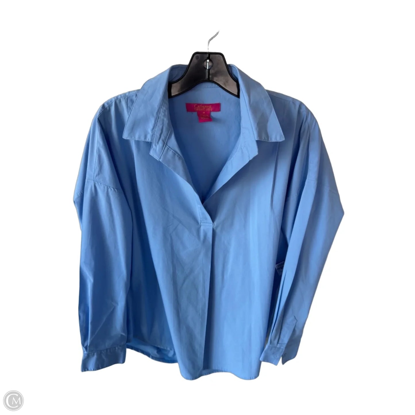 Top 2pc 3/4 Sleeve By Catherine Malandrino In Blue, Size: M