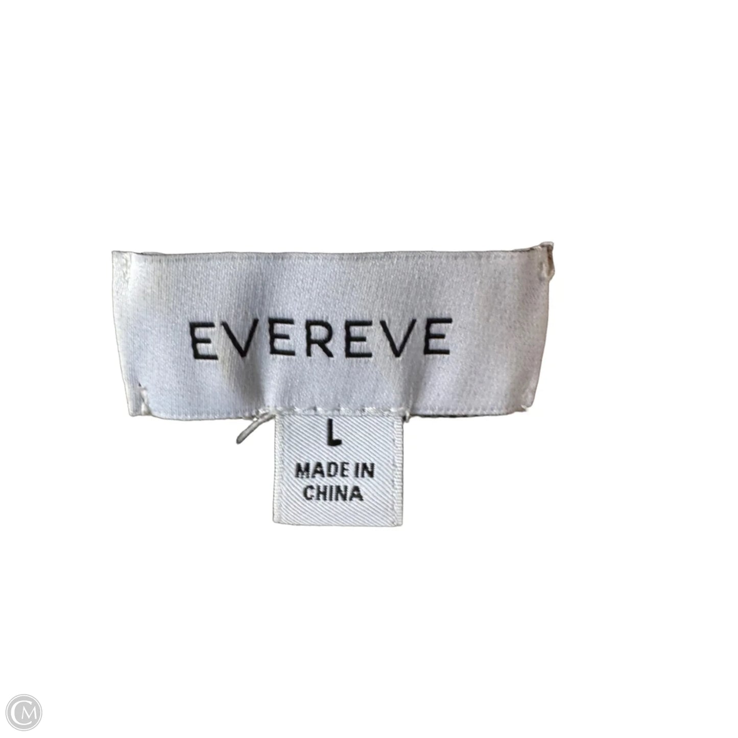 Sweater By Evereve In Black & Tan, Size: L