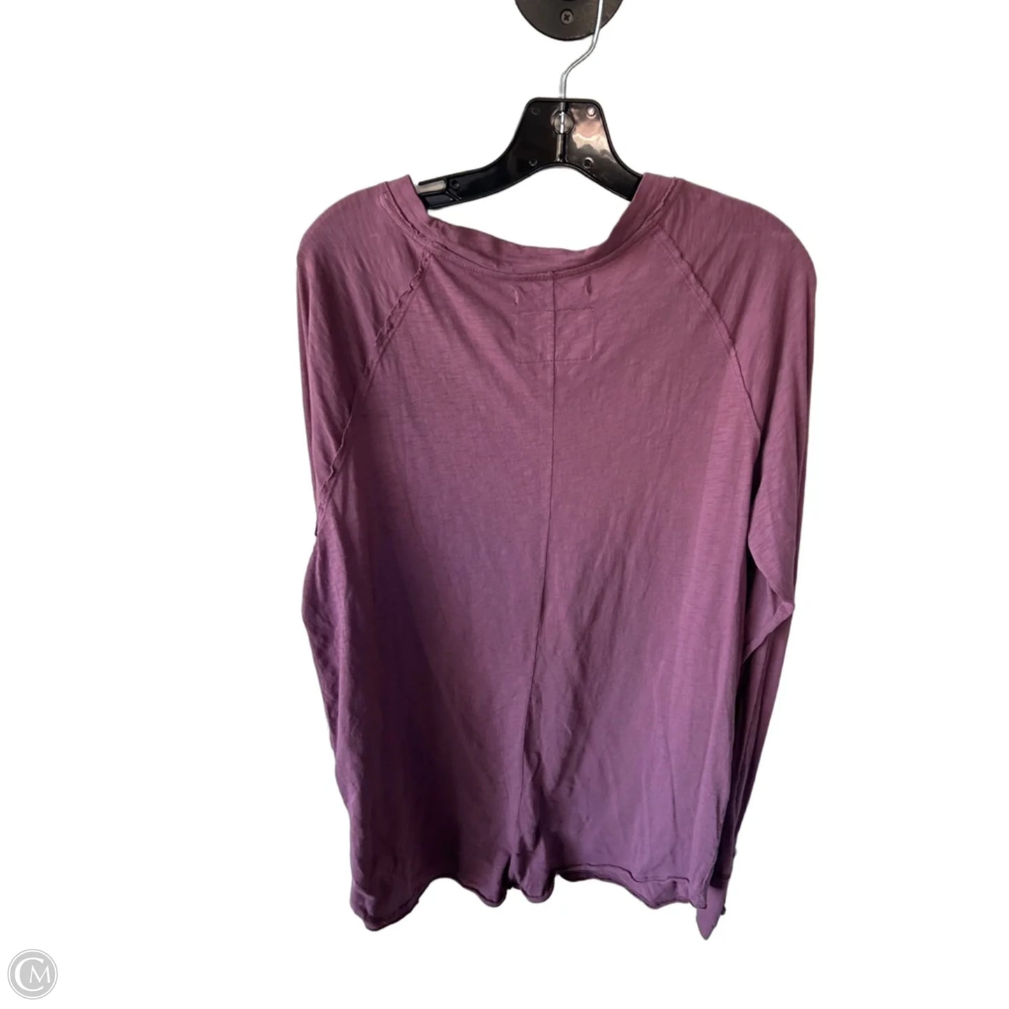 Top Long Sleeve By We The Free In Purple, Size: M
