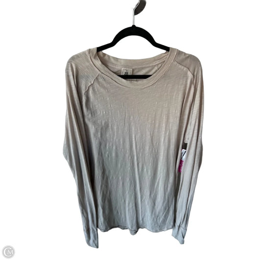 Top Long Sleeve By We The Free In Beige, Size: M
