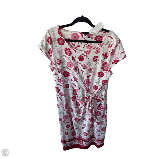 Dress Work By Talbots In Red & White, Size: L