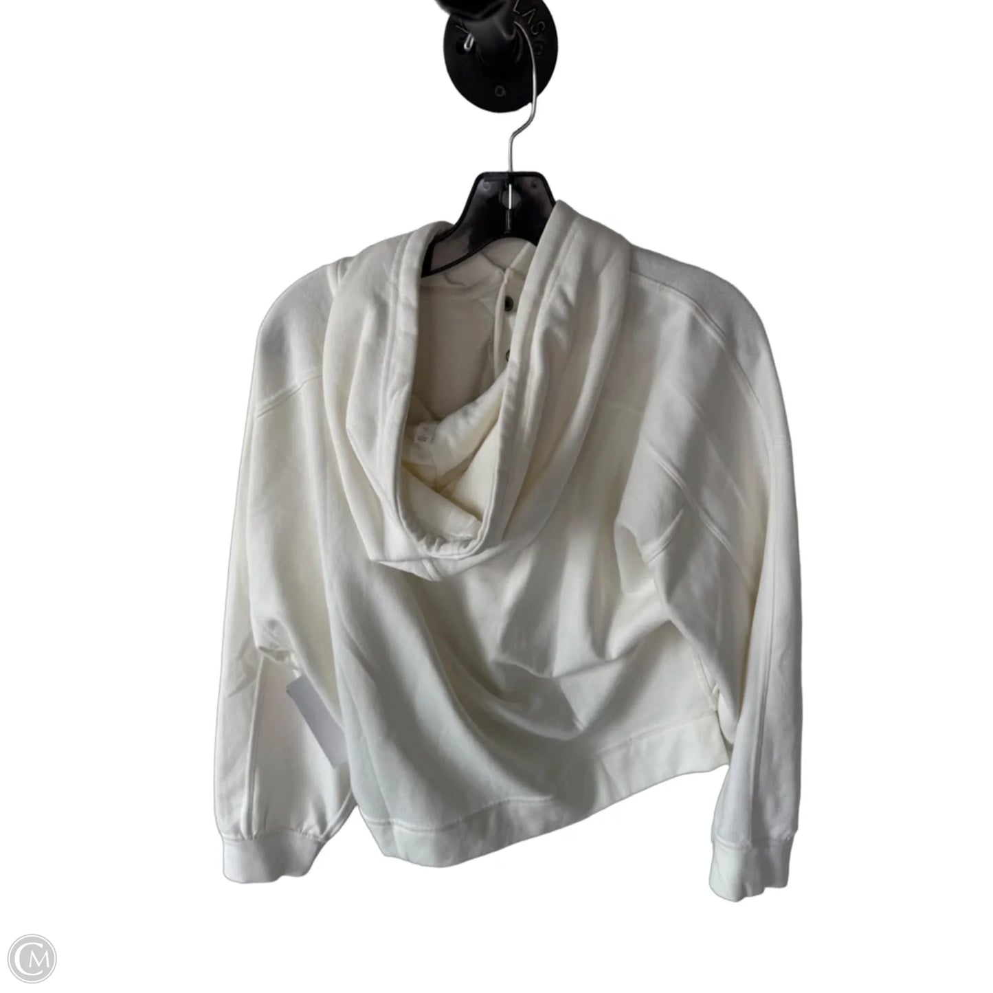 Sweatshirt Hoodie By Daily Practice By Anthropologie In Cream, Size: M