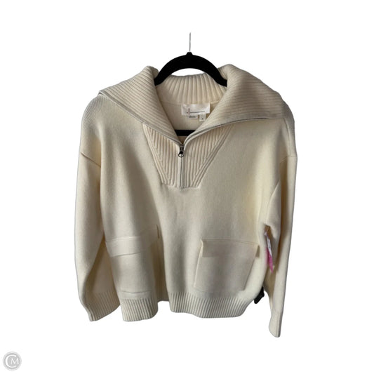 Sweater By Anthropologie In Cream, Size: S