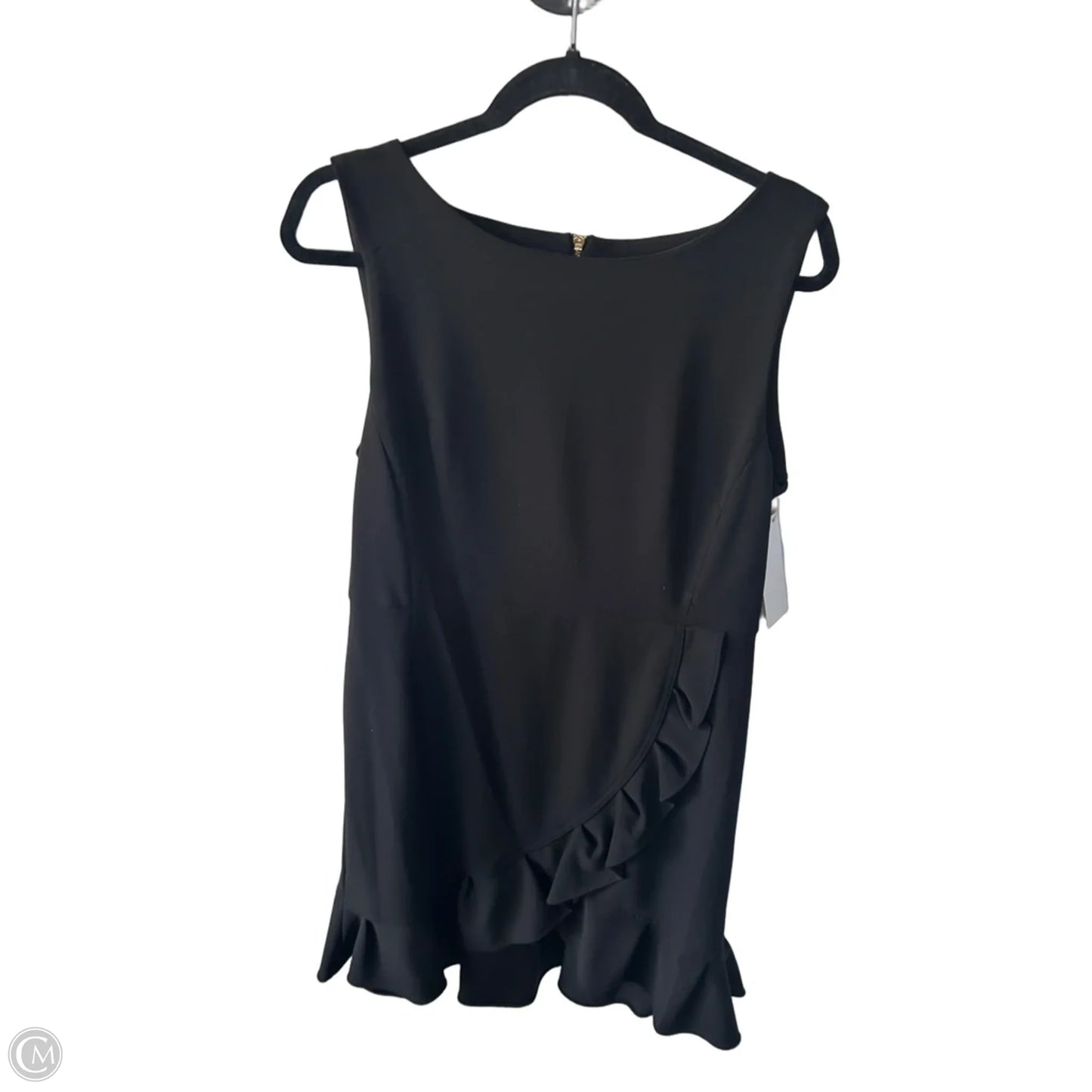 Dress Work By Calvin Klein In Black, Size: L
