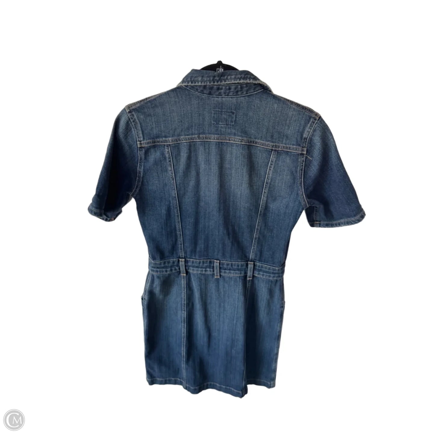 Dress Casual Short By Current/elliott In Blue Denim, Size: S