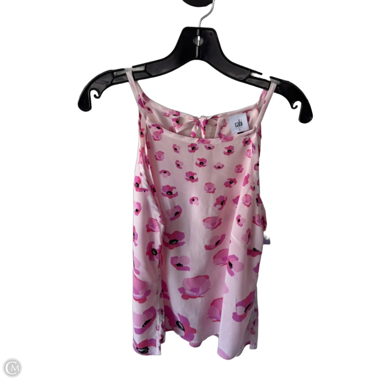 Top Sleeveless By Cabi In Pink, Size: L
