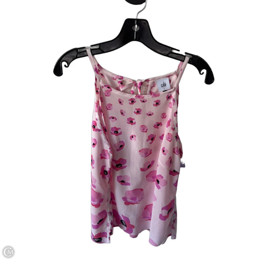Top Sleeveless By Cabi In Pink, Size: L