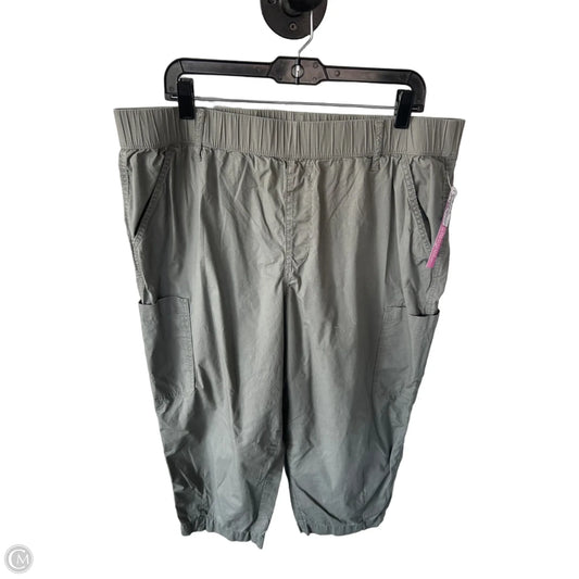 Pants Cargo & Utility By Chicos In Green, Size: 16