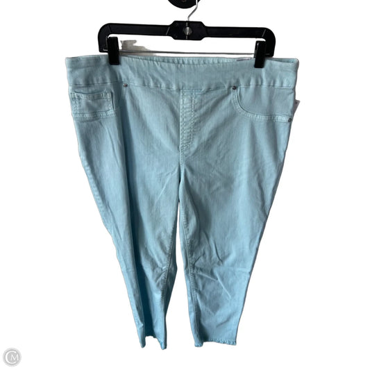 Jeans Jeggings By Chicos In Blue Denim, Size: 16