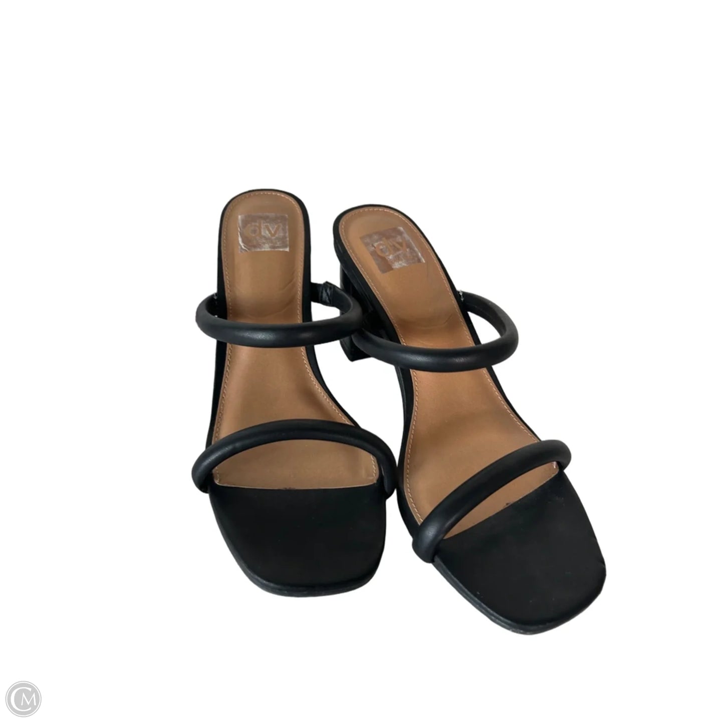 Sandals Heels Block By Dolce Vita In Black, Size: 9.5