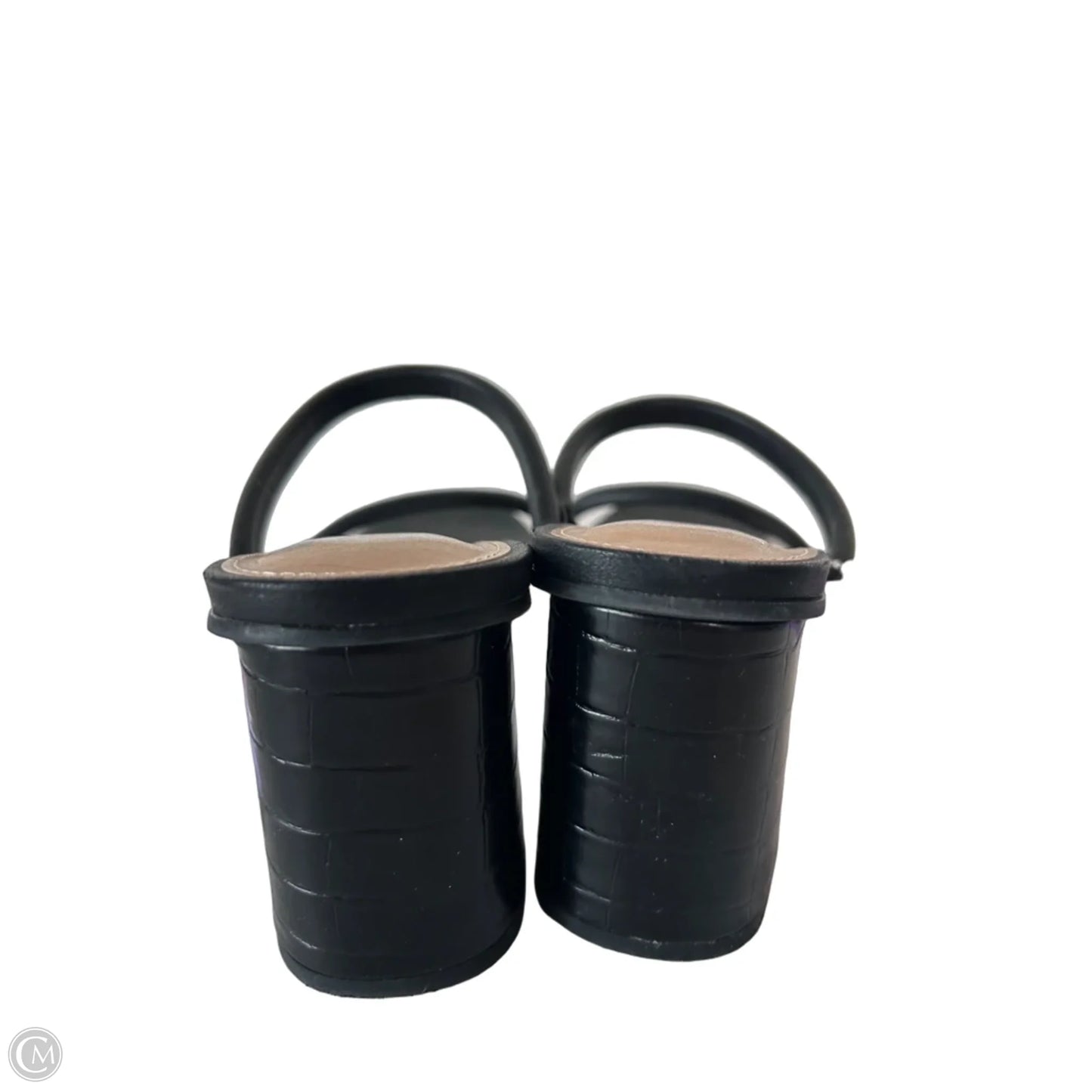Sandals Heels Block By Dolce Vita In Black, Size: 9.5