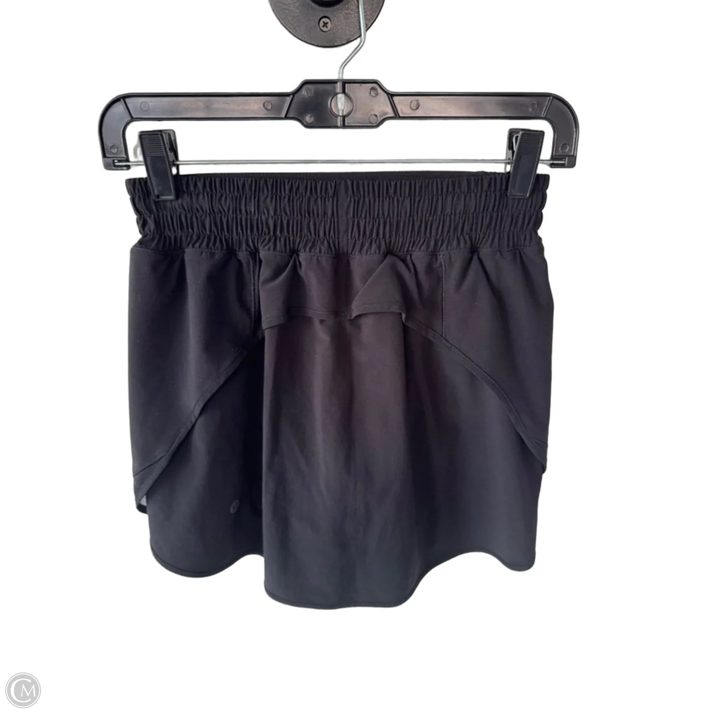 Athletic Skort By Lululemon In Black, Size: 2