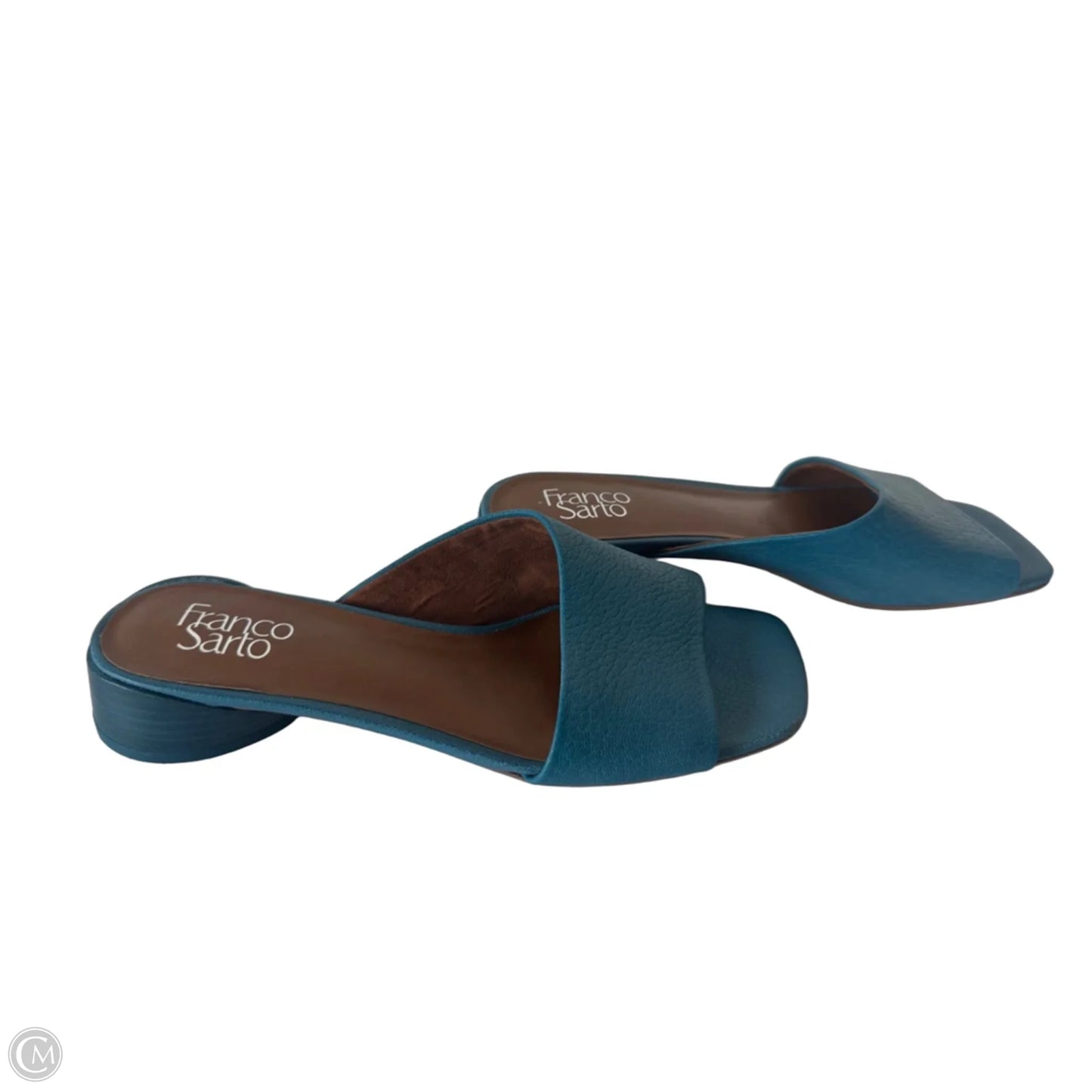 Sandals Flats By Franco Sarto In Blue, Size: 9.5