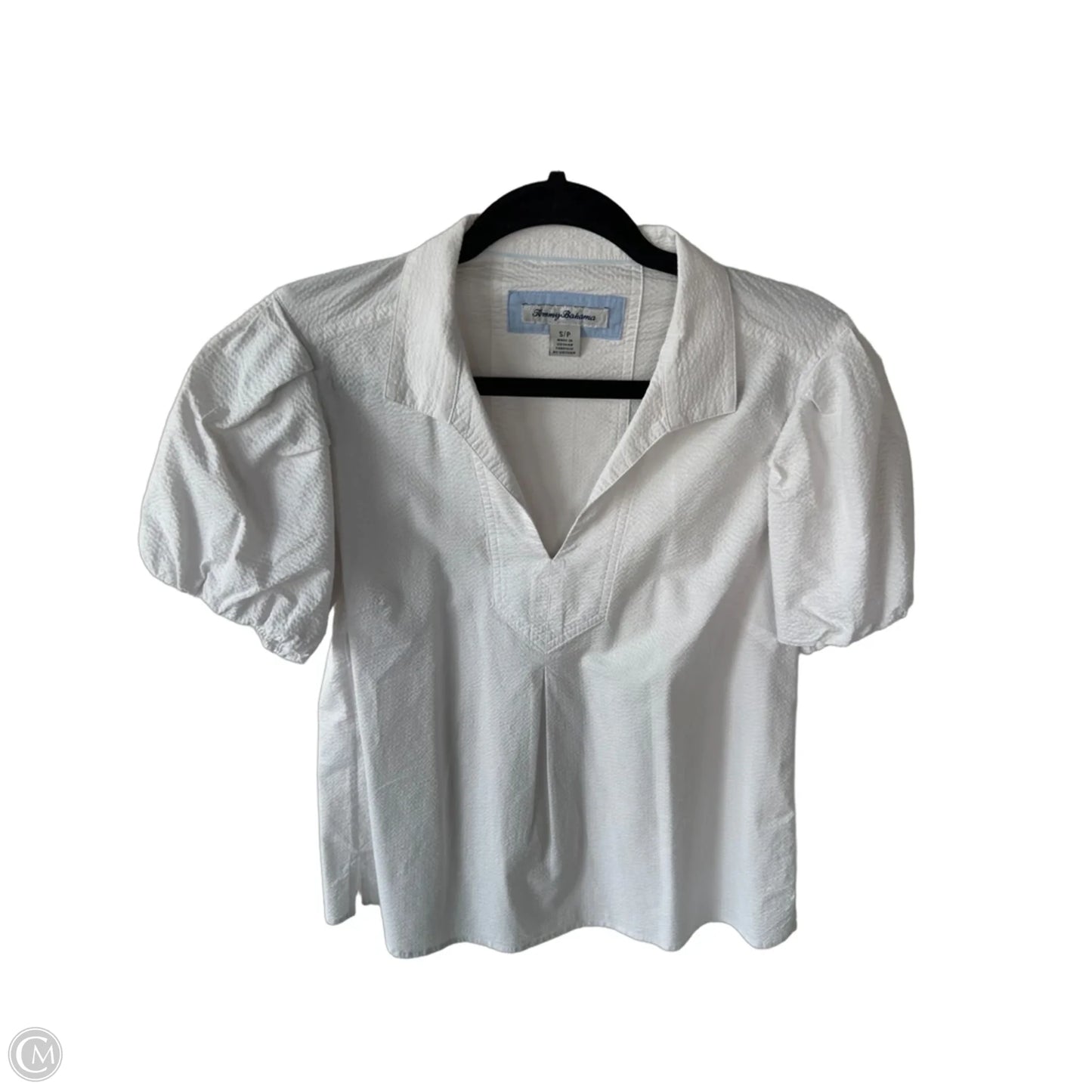 Top Short Sleeve By Tommy Bahama In White, Size: S