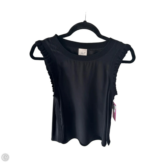 Top Sleeveless By Cinc A Sept In Black, Size: M