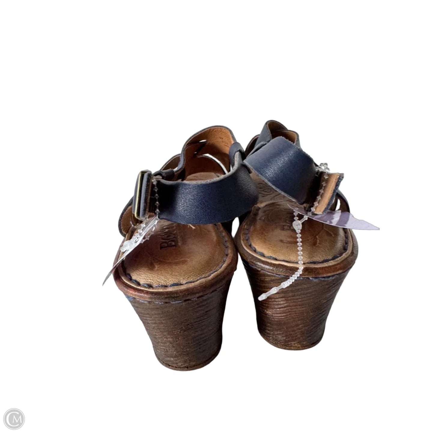 Sandals Heels Wedge By Born In Blue, Size: 8