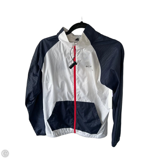 Jacket Other By Columbia In Blue & White, Size: M