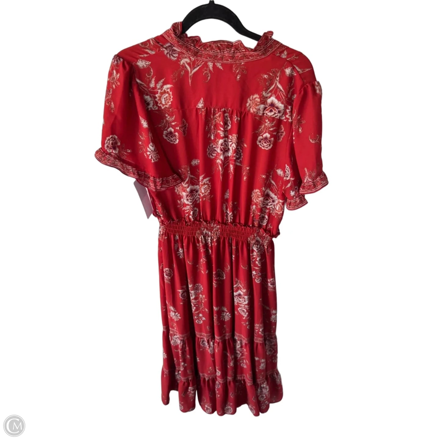 Dress Casual Maxi By Max Studio In Red & Tan, Size: Xl