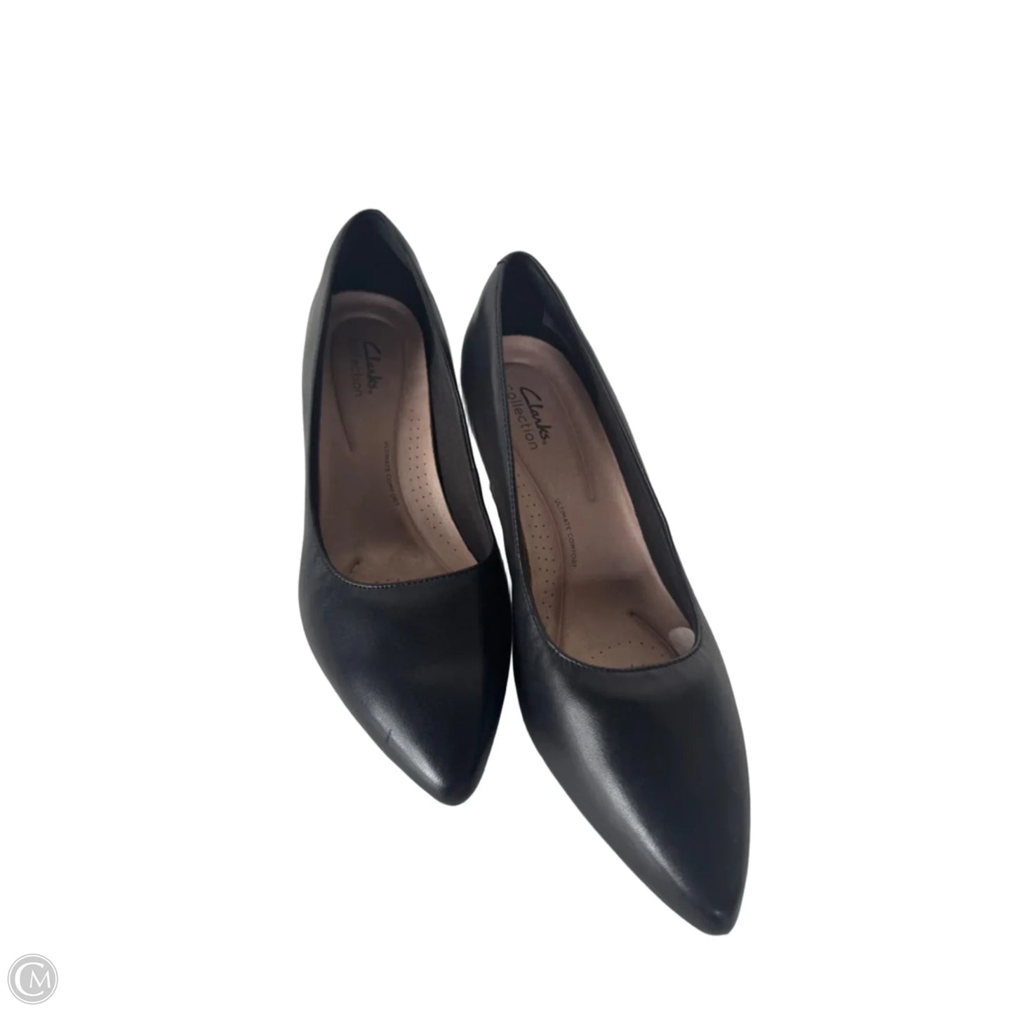 Shoes Heels Block By Clarks In Black, Size: 10