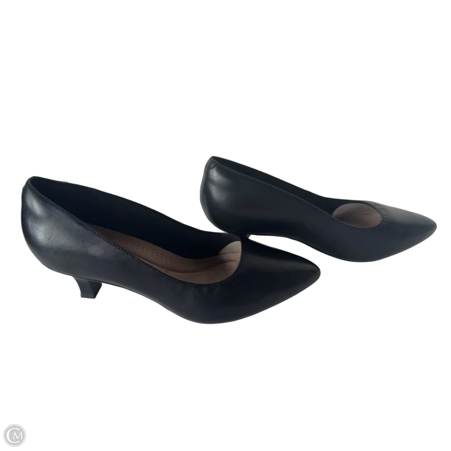 Shoes Heels Block By Clarks In Black, Size: 10