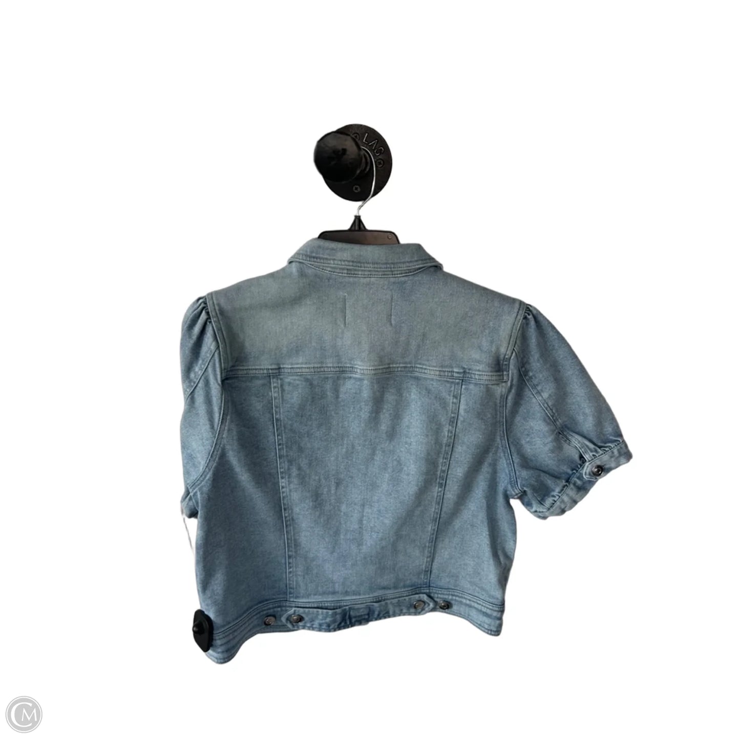 Jacket Denim By Maeve In Blue Denim, Size: L