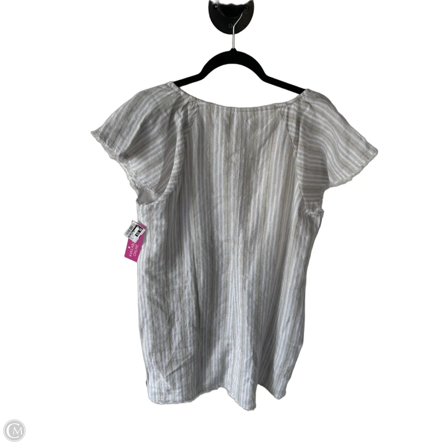 Dress Casual Short By Tommy Bahama In Tan & White, Size: L