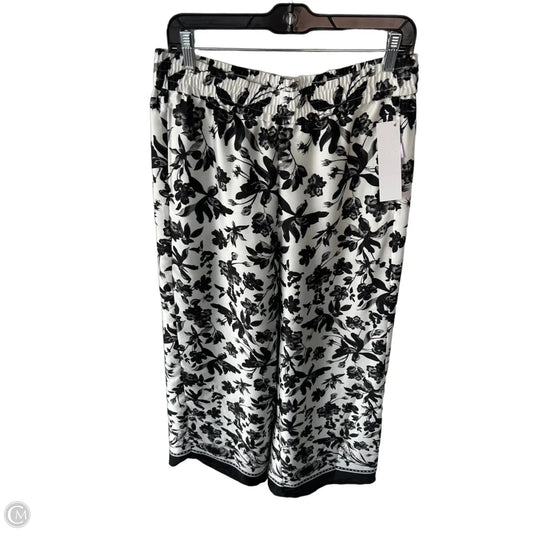 Pants Wide Leg By Inc In Black & White, Size: 8