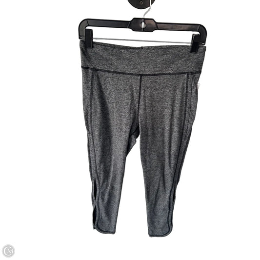Athletic Leggings By Free People In Black & Grey, Size: 8
