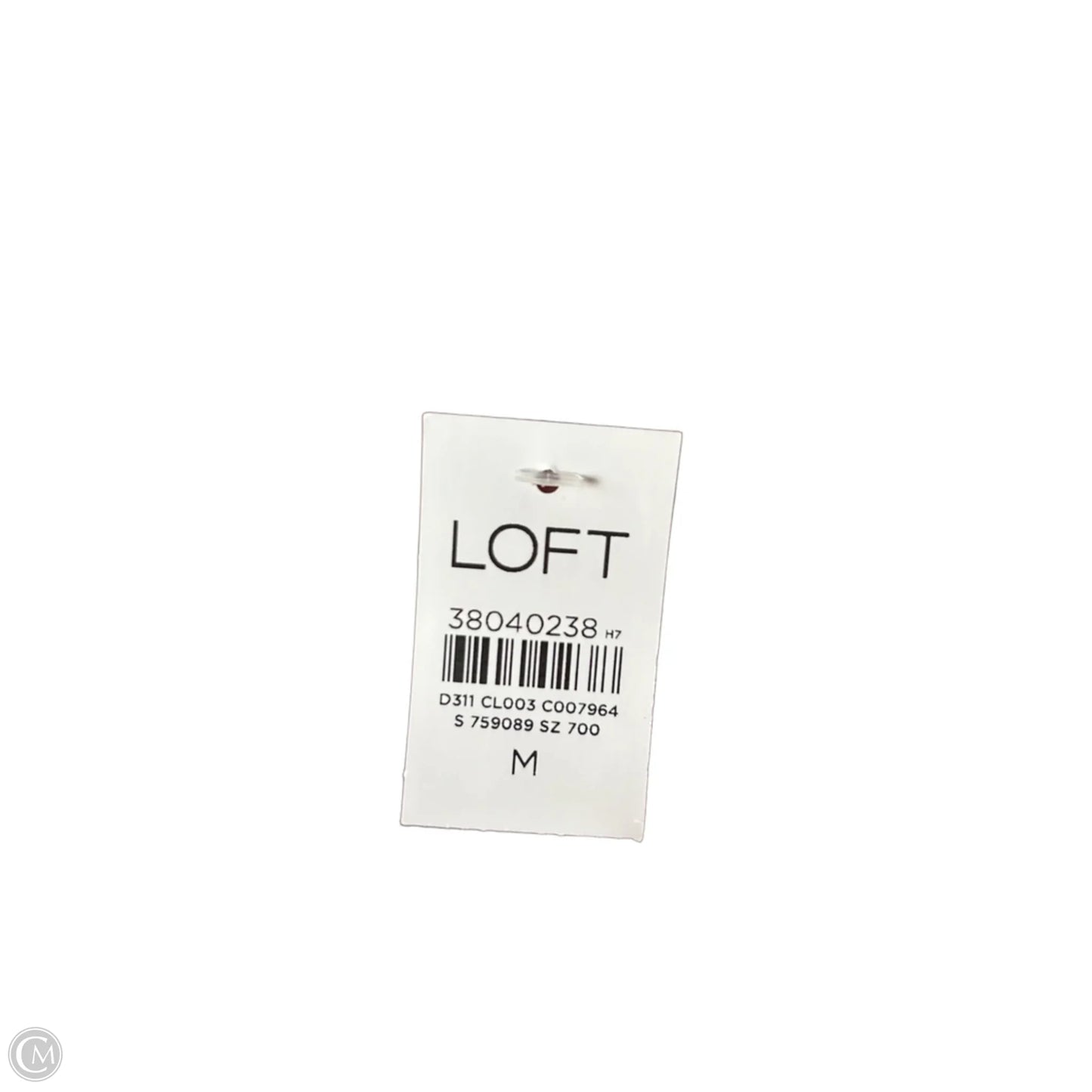 Top Long Sleeve By Loft In Red, Size: M