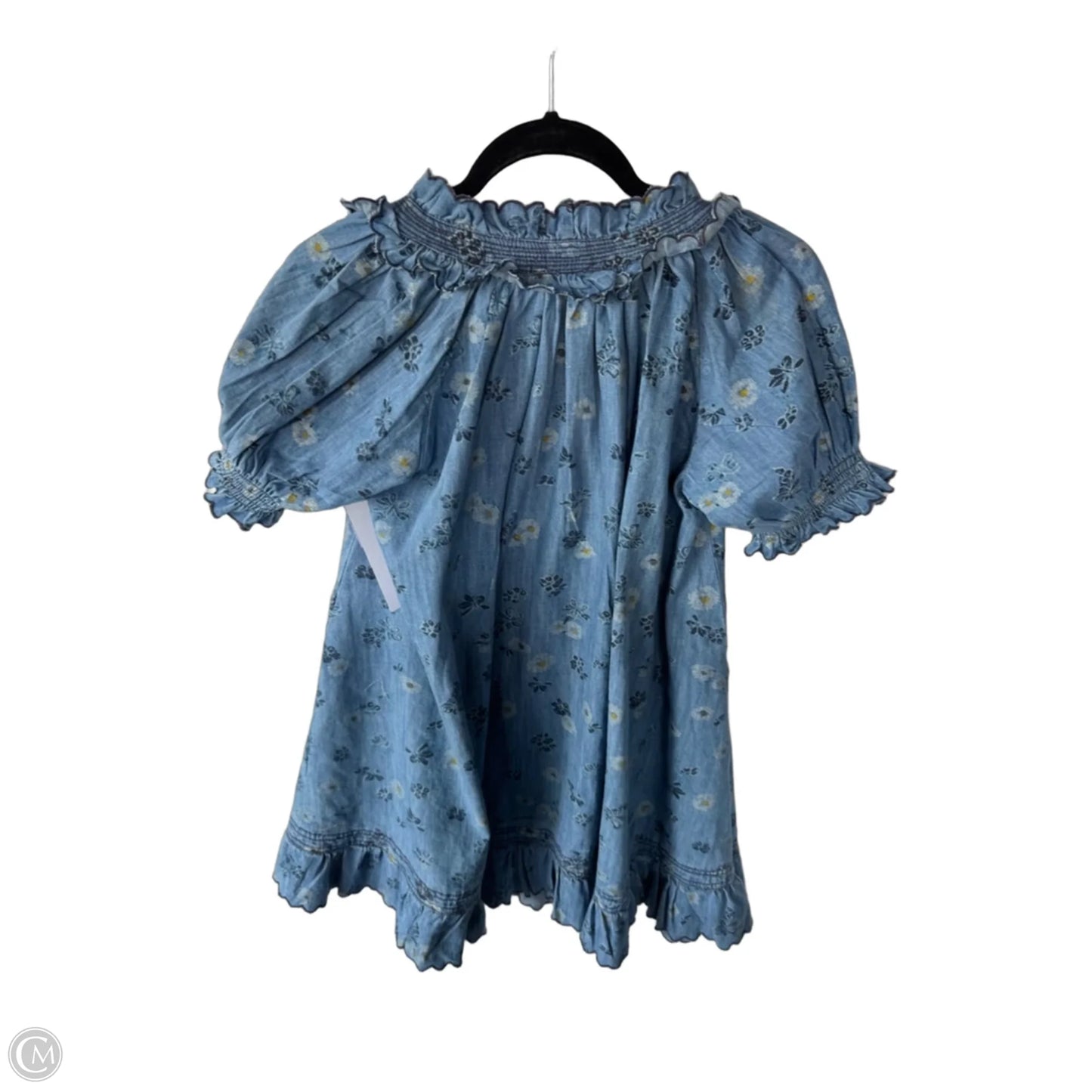 Dress Casual Short By Pilcro In Blue Denim, Size: Xxs