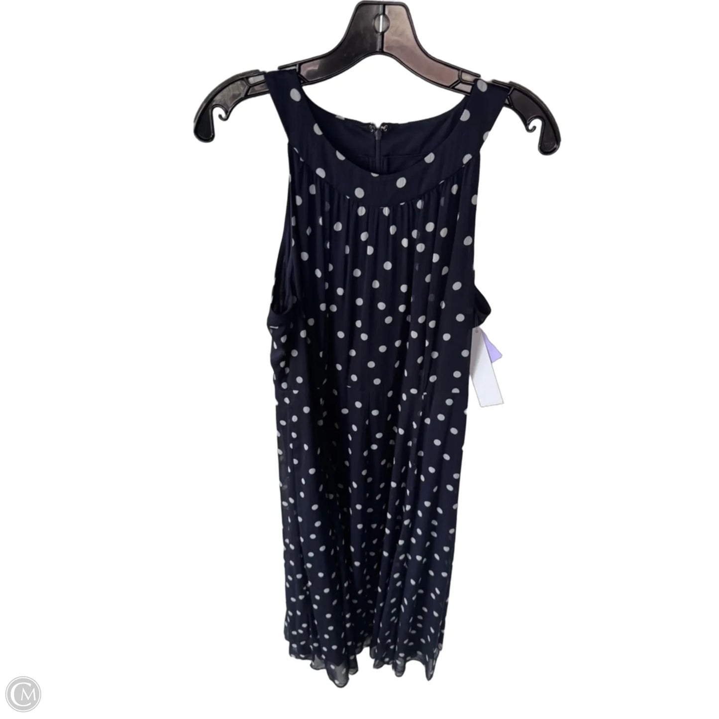 Dress Casual Midi By Tommy Hilfiger In Blue & White, Size: L