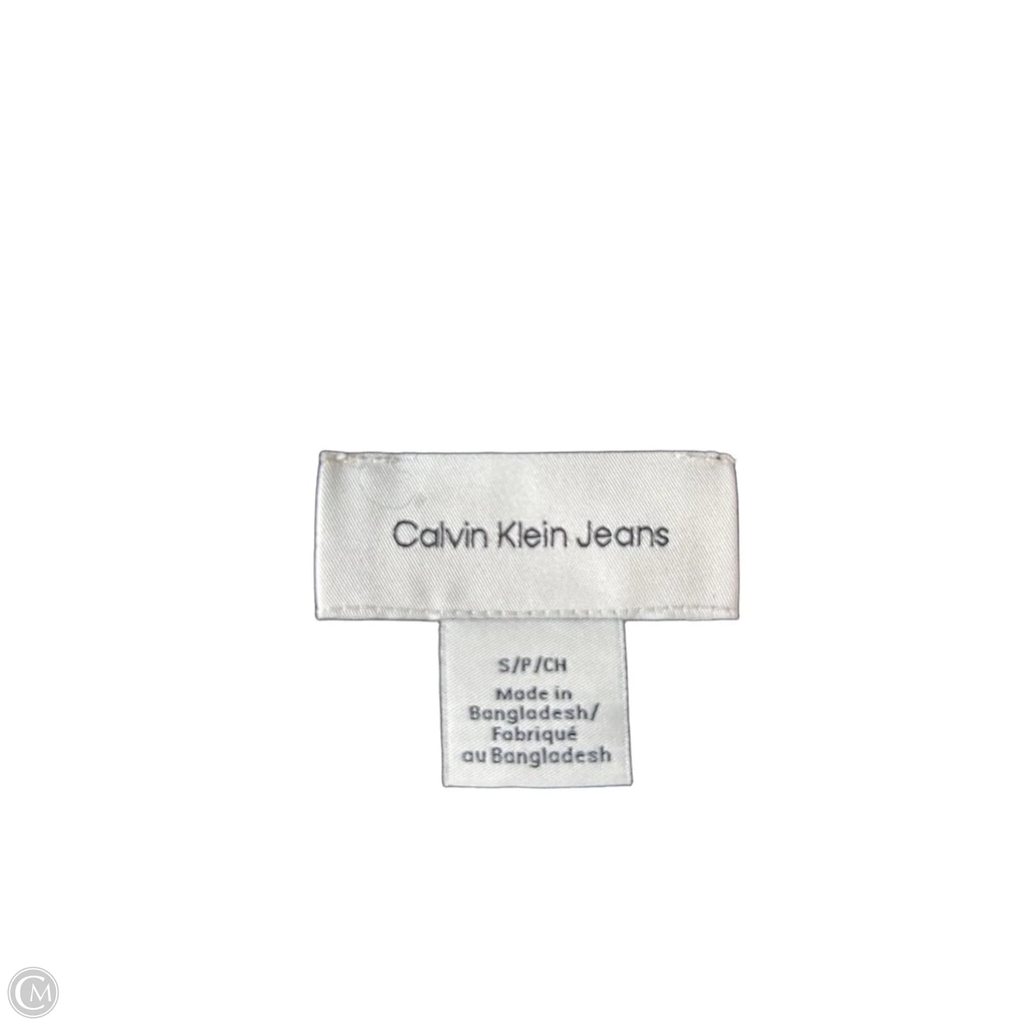 Sweater Cardigan By Calvin Klein In Brown, Size: S