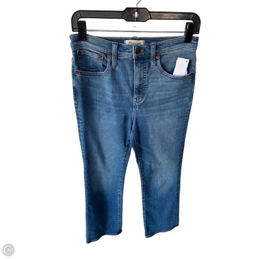 Jeans Boot Cut By Madewell In Blue Denim, Size: 2