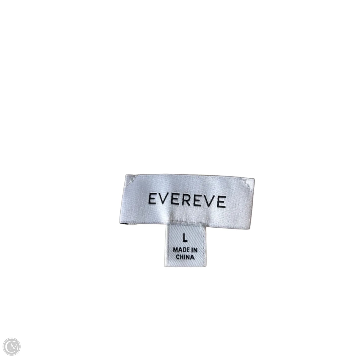 Top Long Sleeve By Evereve In Yellow, Size: L