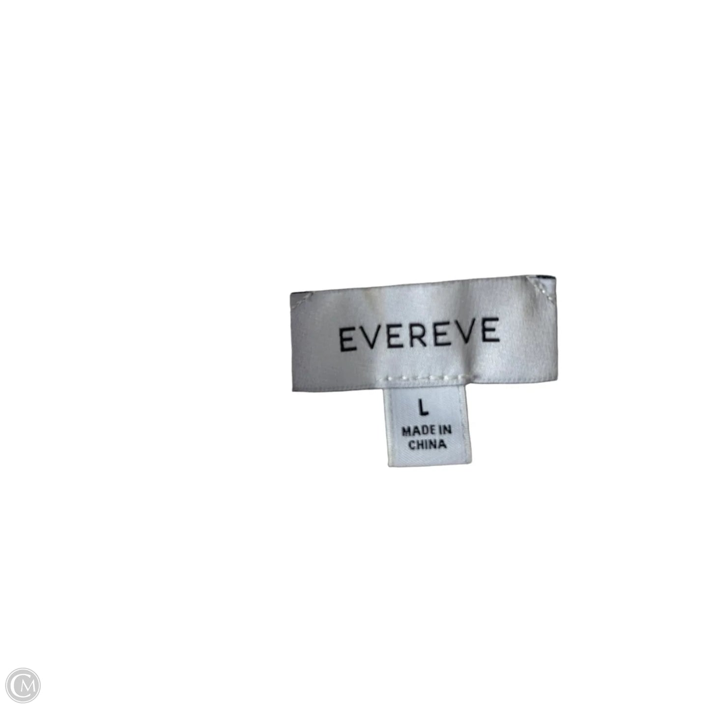 Sweatshirt Hoodie By Evereve In Brown & White, Size: L